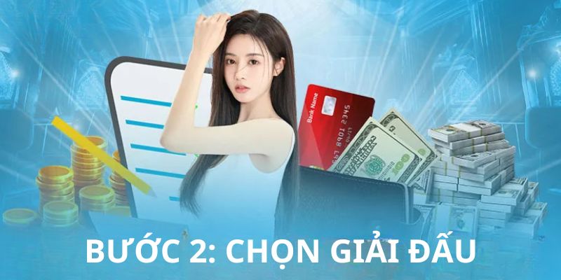 Khách hàng chọn giải đấu sau khi truy cập trang web BONGDALU